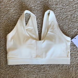 Gymshark x Whitney Simmons Sports Bra Unbleached